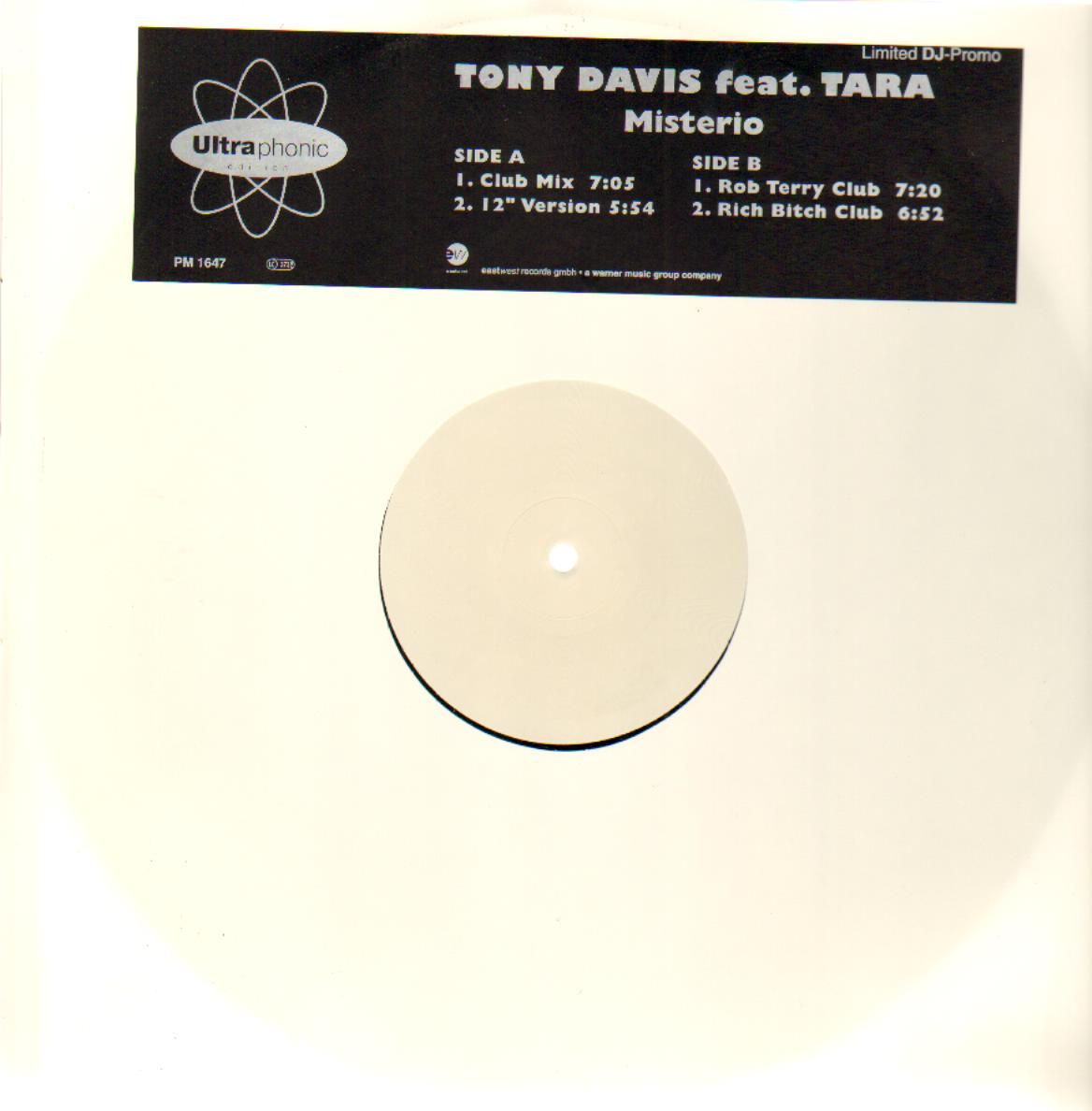 Tony Davis feat. Tara - Misterio Clubmix by RichBitch